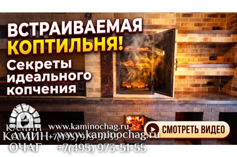 Коптильня для встраивания